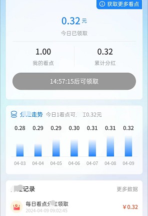 趣看app：简单来薅个0.3小红包  第3张